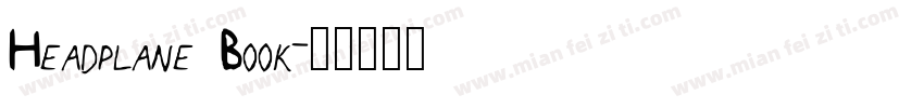 Headplane Book字体转换